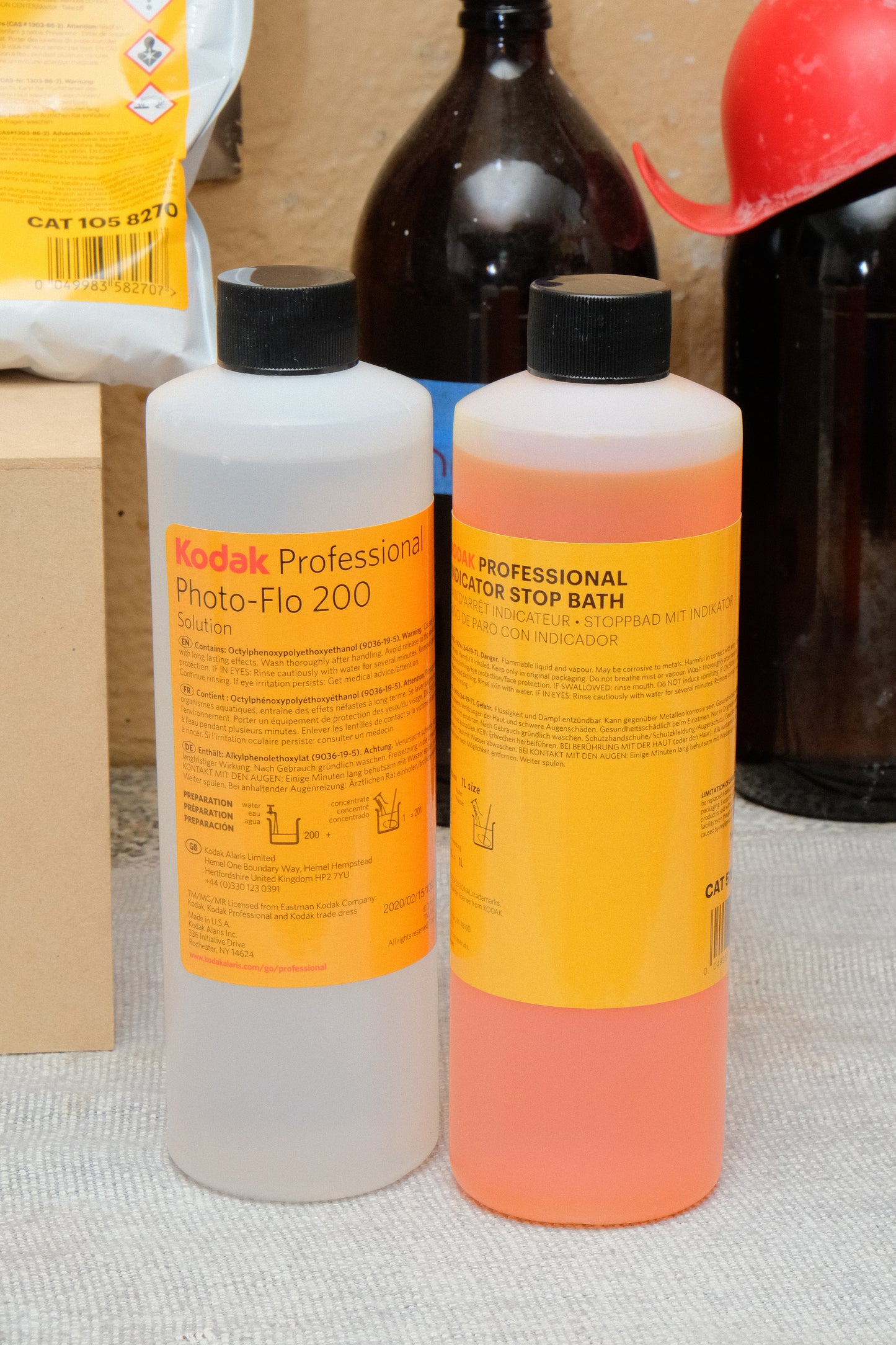 Kit Completo para Revelado de Película B&N en Casa – ASESORÍA INCLUIDA