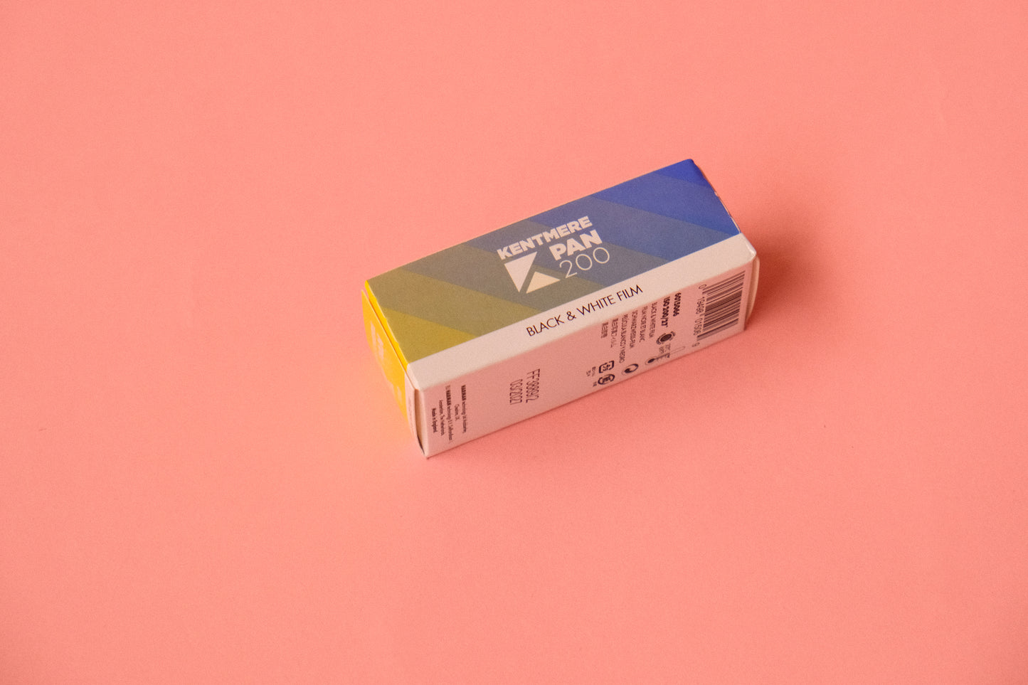 Kentmere PAN 200 Película b/n Formato Medio 120