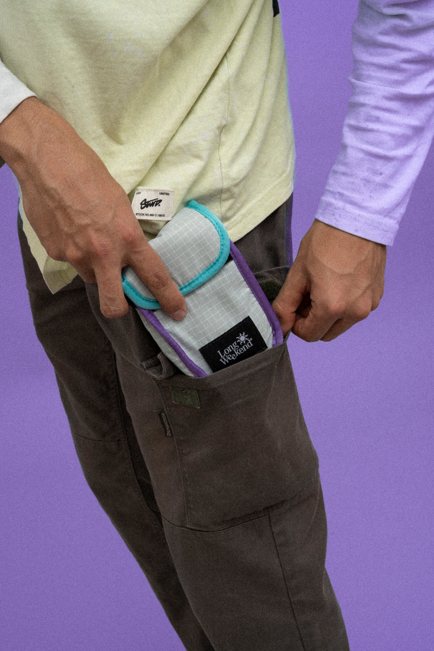 Long Weekend Pouch Funda para Cámara Point&Shoot - Morado