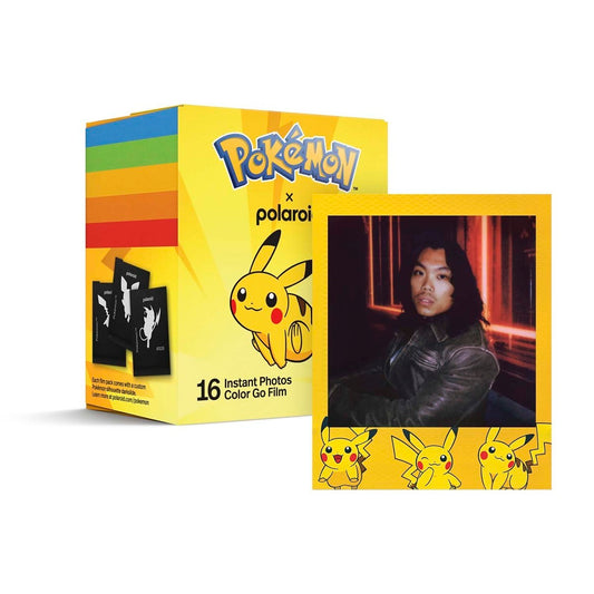 Polaroid Go Pokemon Pikachu Frame Cartucho Película Instantánea (16 exposiciones)