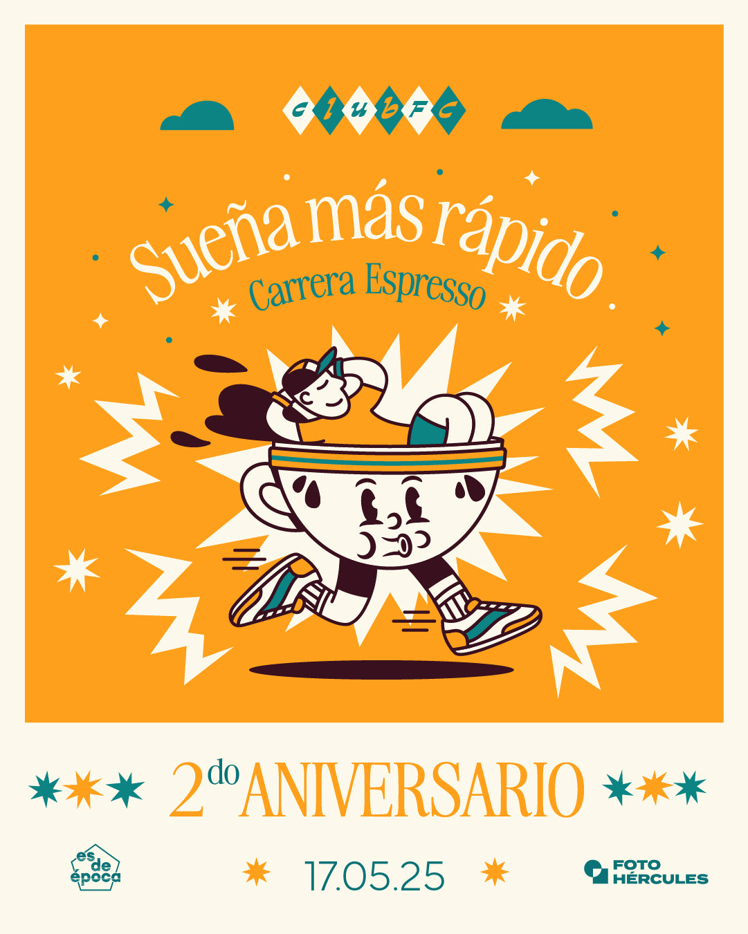 Carrera Espresso 2a Edición Aniversario Café Club FC