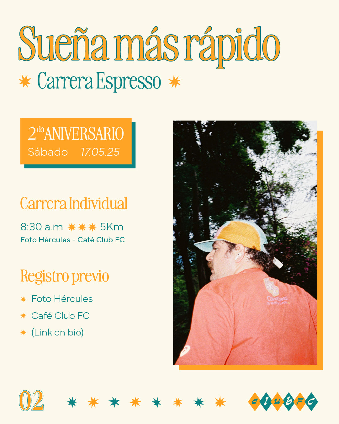 Carrera Espresso 2a Edición Aniversario Café Club FC