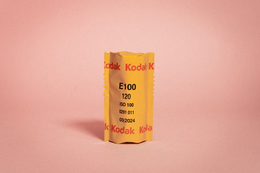 Kodak - Kodak Ektachrome E100D 100 Película diapostiva E-6 Formato medio 120