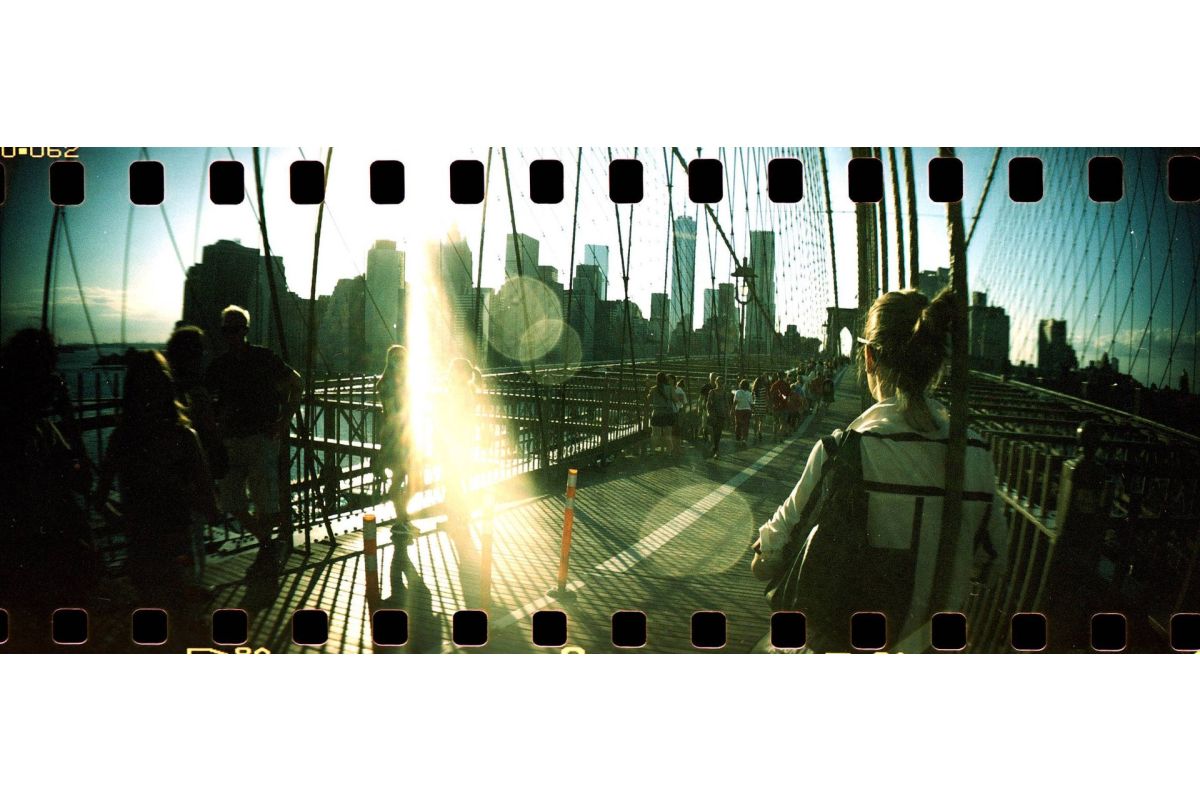 Lomography Sprocket Rocket Camera - Negra