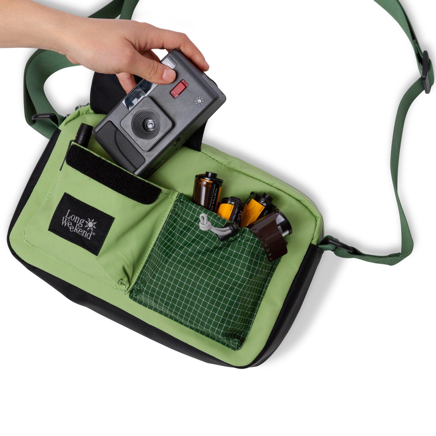 Long Weekend Santa Fe Shoulder Bag - Moss