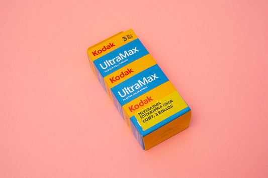 *3 PACK* Kodak Ultramax 400 Película Color C41 35mm 36 Exp