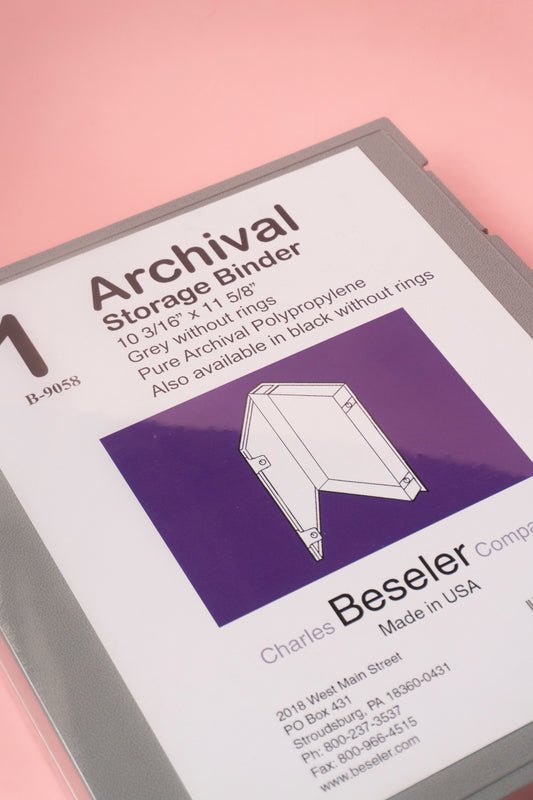 Carpeta de almacenamiento de negativos Beseler