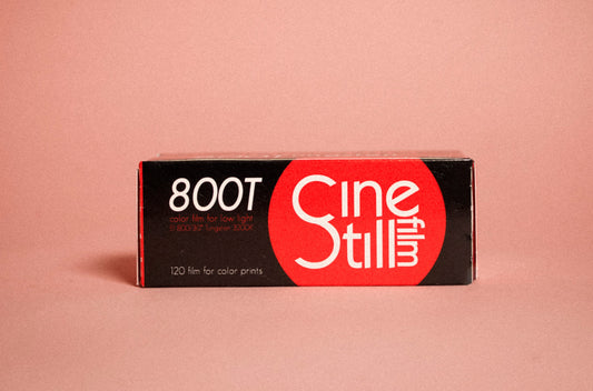 CineStill 800T Pelicula Color C41 Formato Medio 120