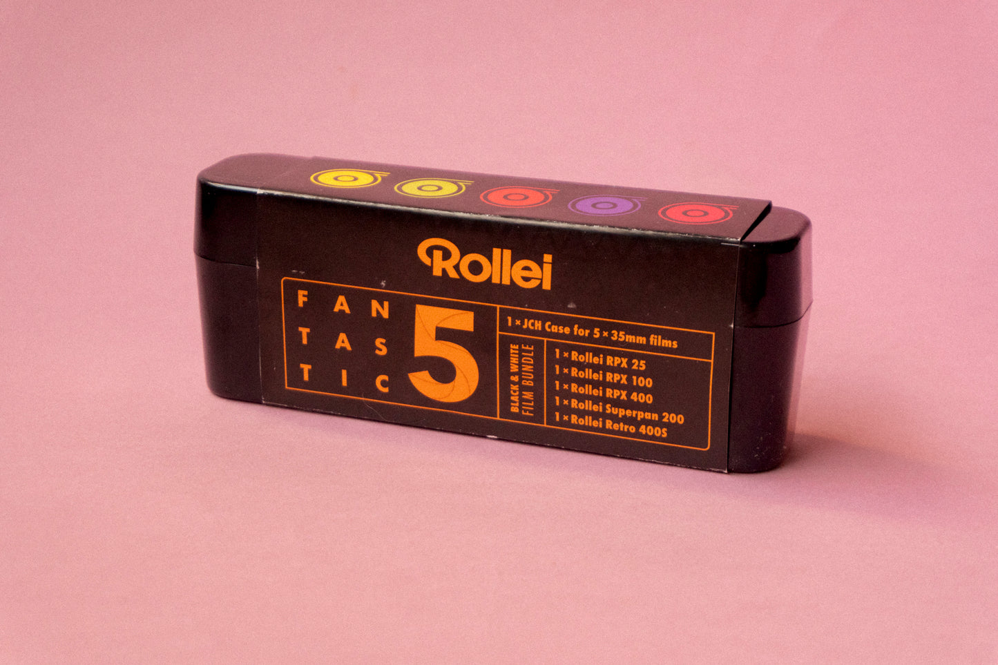 Rollei Bundle Pack Fantastic 5 Película b/n 35mm