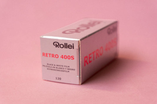 Rollei Retro 400S Película b/n formato 120