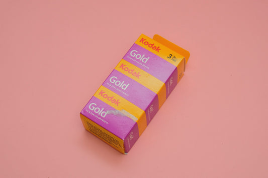 *3 PACK* Kodak Gold 200 Película Color C41 35mm 36exp