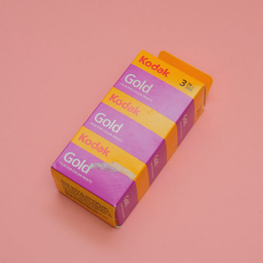 *3 PACK* Kodak Gold 200 Película Color C41 35mm 36exp