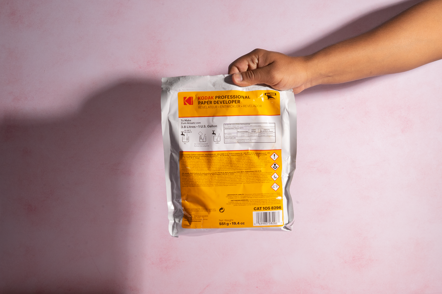 Kodak Dektol Paper Developer Powder