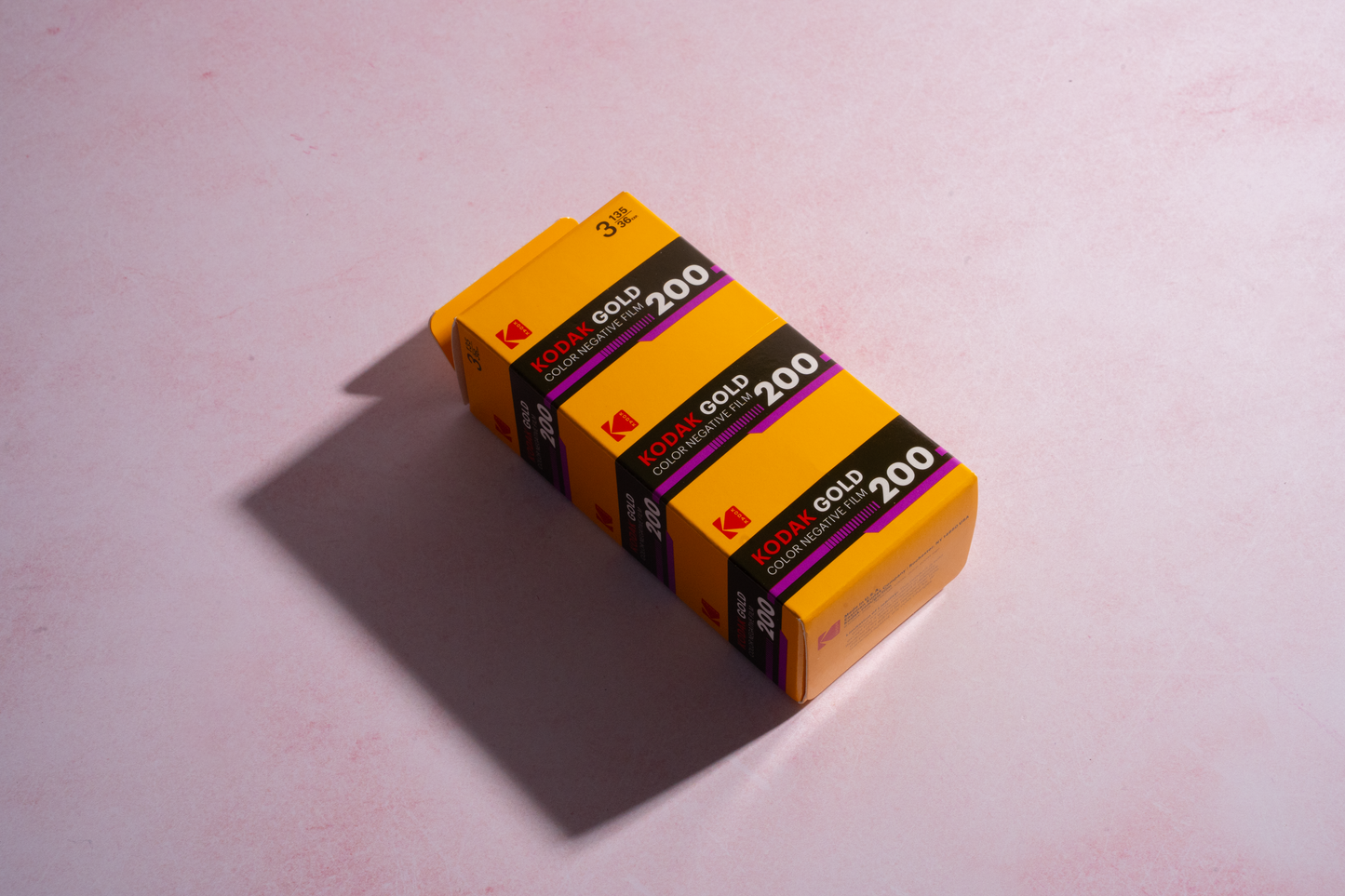 *3 PACK* Kodak Gold 200 (Eastman's Version) Película Color C41 35mm 36exp