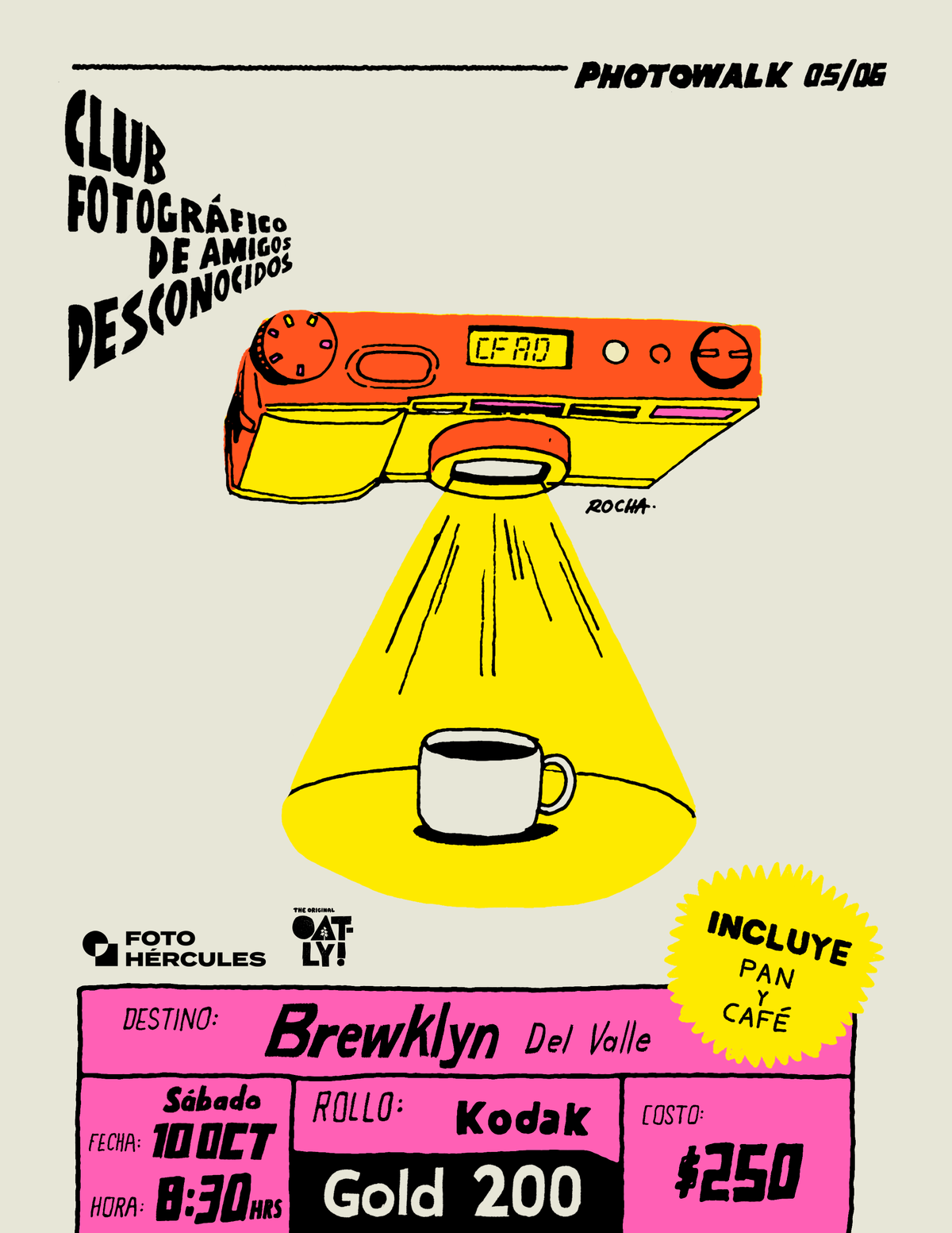 Photo Walk Club Fotográfico de Amigos Desconocidos: 05 Brewklyn x Oatly