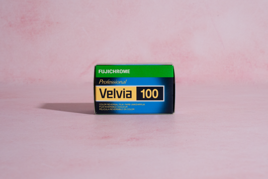 Fujifilm Velvia 100 Película Diapositiva E6 35mm 36exp