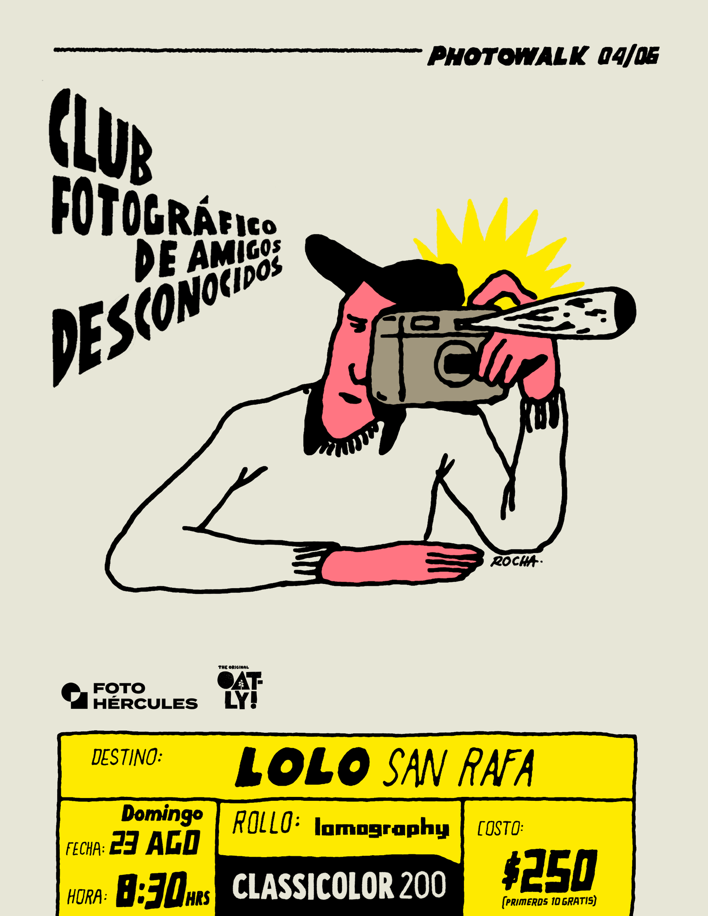 Photo Walk Club Fotográfico de Amigos Desconocidos: 04 Lolo Café x Oatly y Lomo