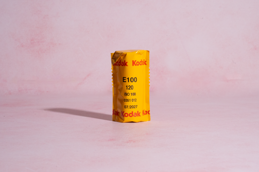 Kodak Ektachrome E100 Película diapositiva E-6 Formato medio 120