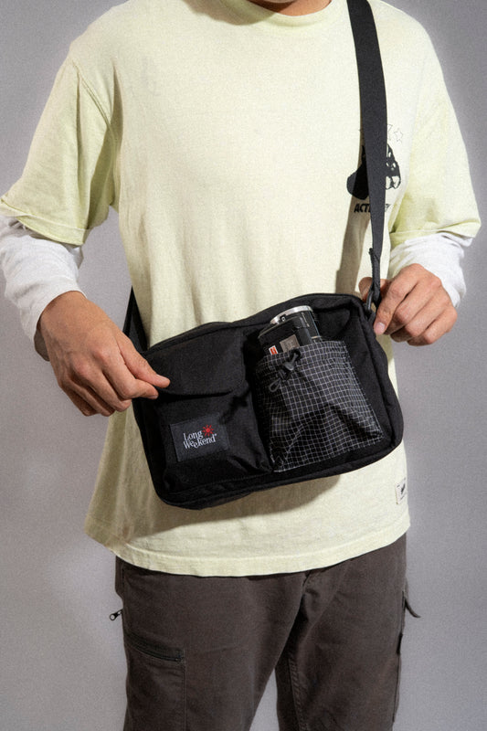 Long Weekend Santa Fe Shoulder Bag Bolsa - Negro