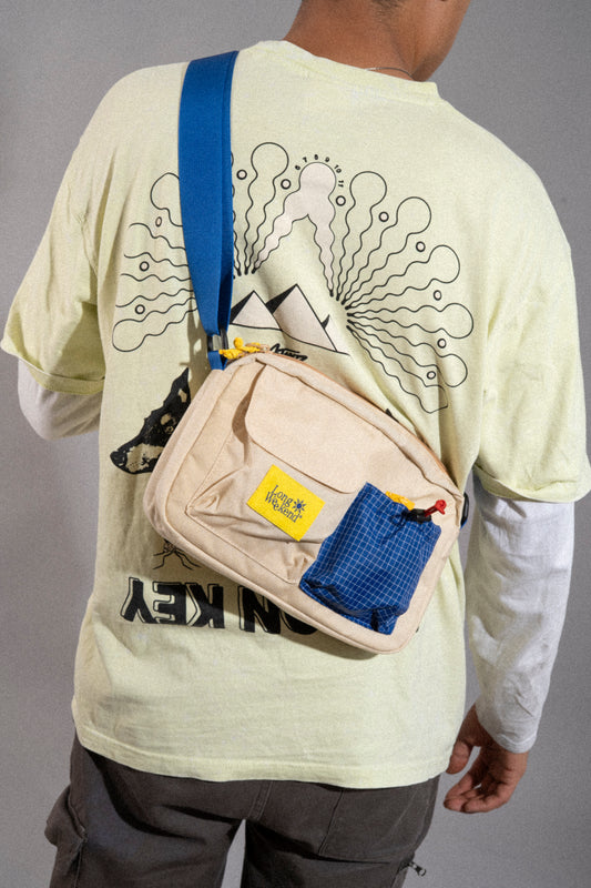 Long Weekend Santa Fe Shoulder Bag Bolsa - Crema