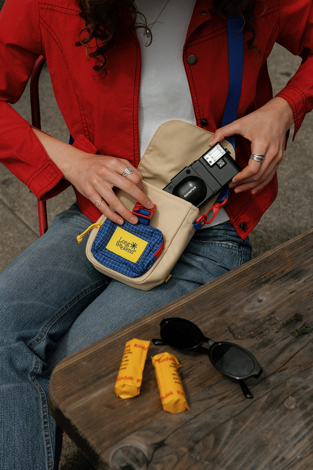 Crossbody Camera Pouch Preventa