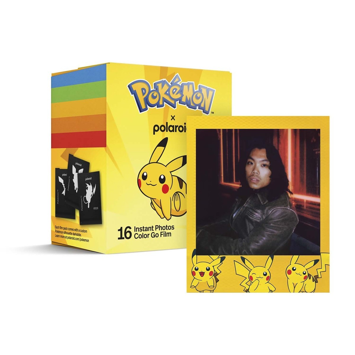 Polaroid Go Pokemon Pikachu Frame Cartucho Pelí­cula Instantánea (16 exposiciones)