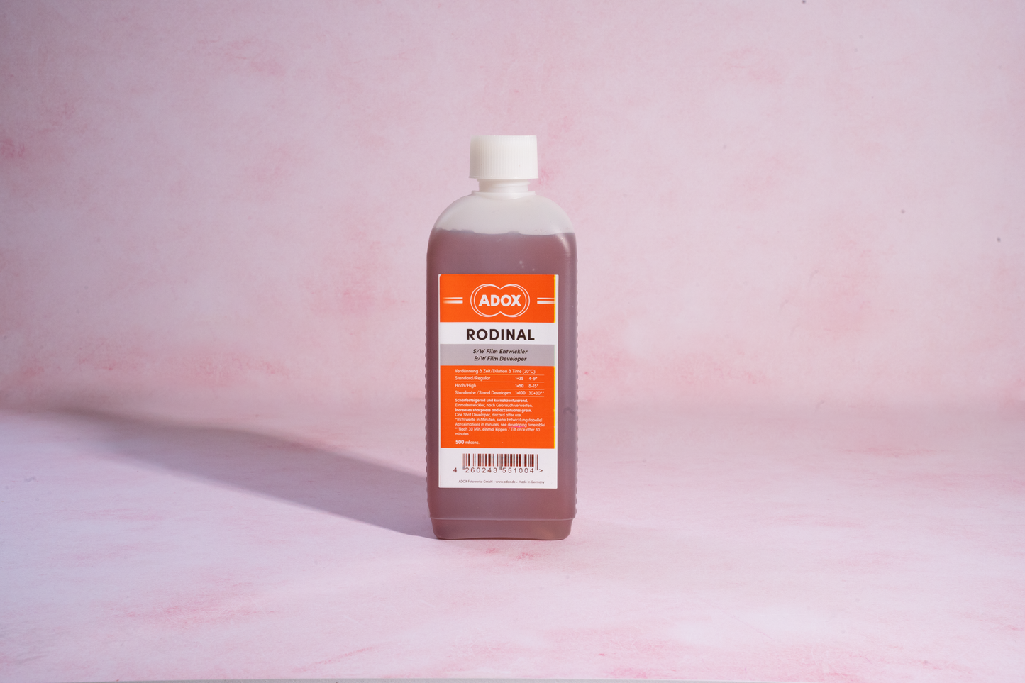 Químico revelador para Película Adox Rodinal – 500ml