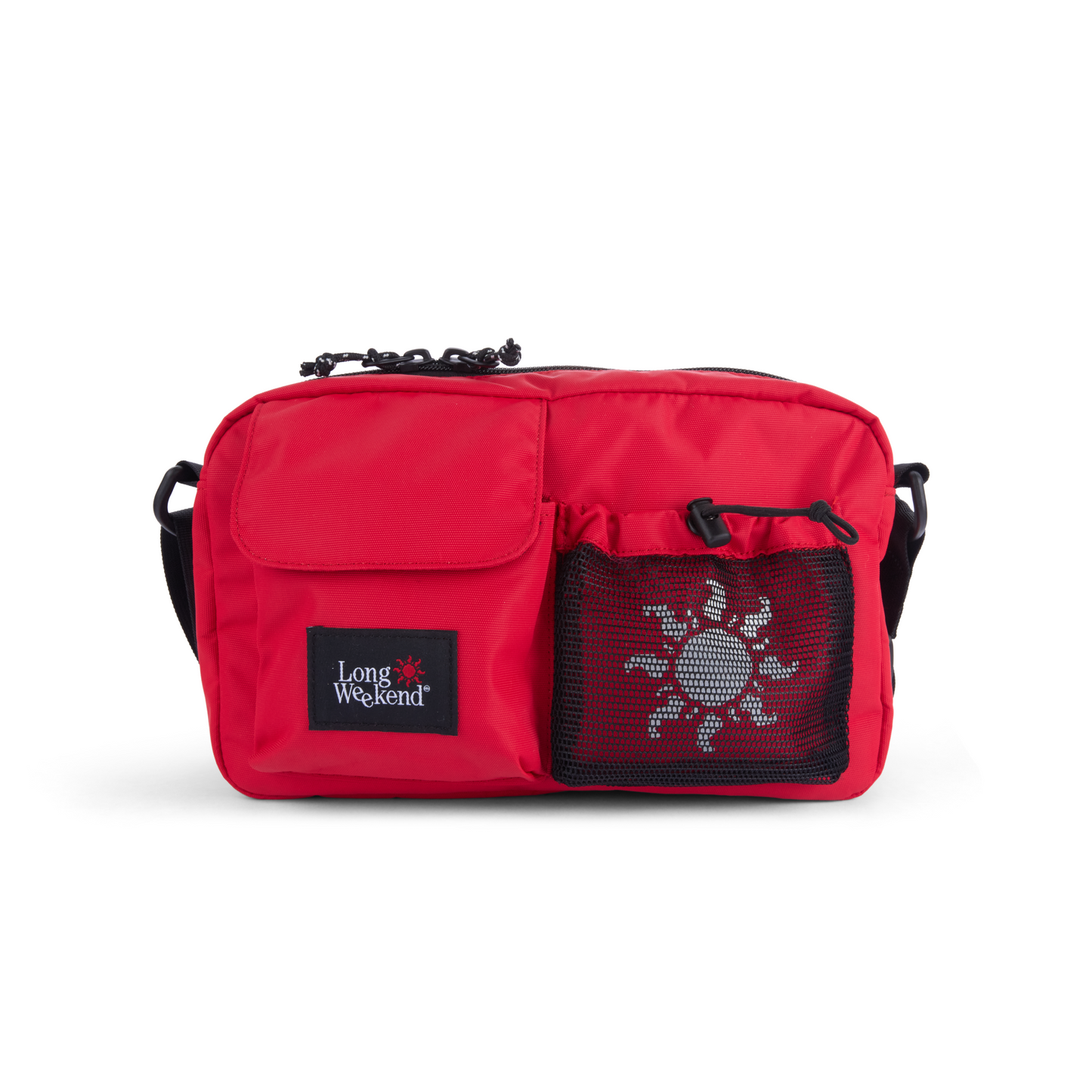 Long Weekend Santa Fe Shoulder Bag Bolsa - Chili Red PREVENTA