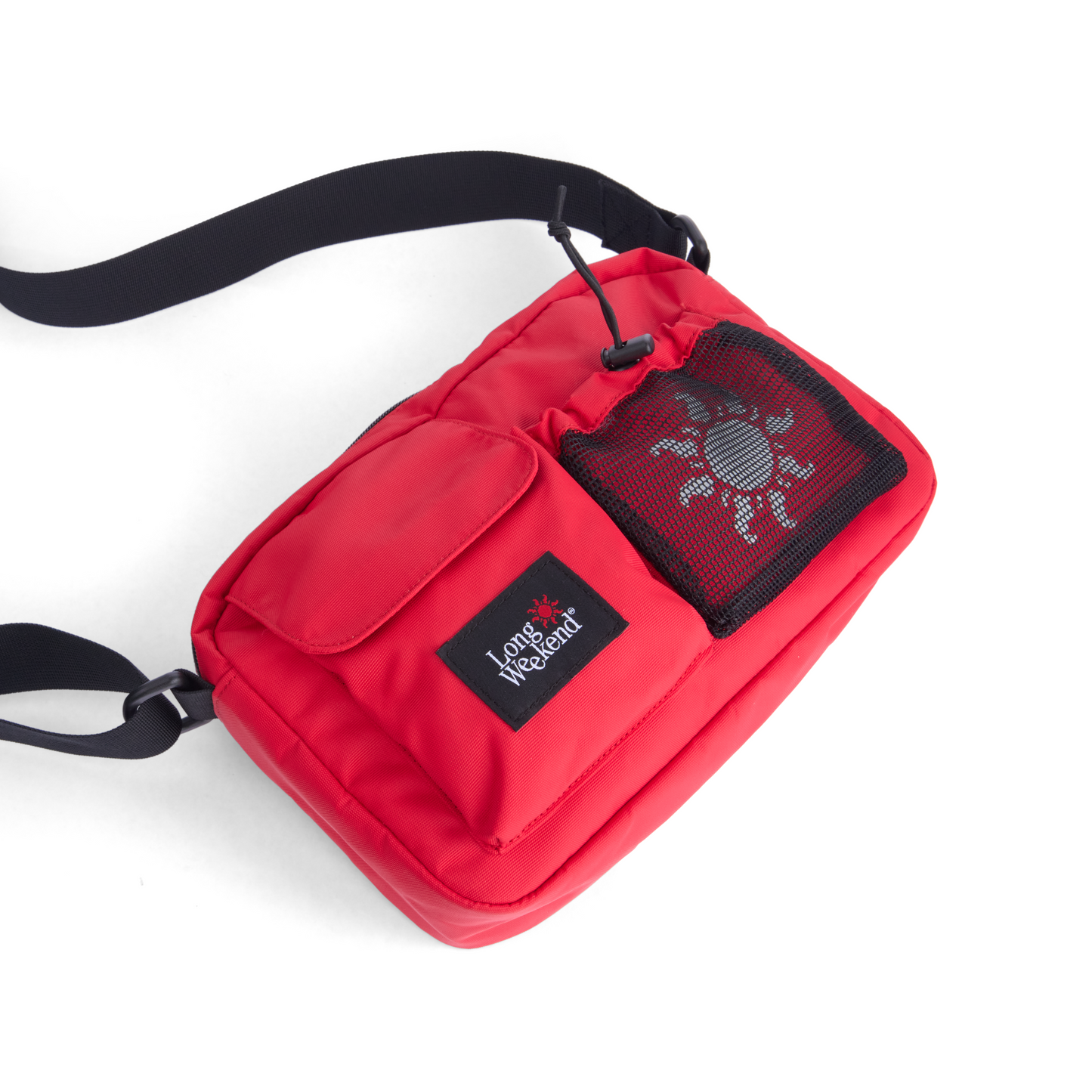 Long Weekend Santa Fe Shoulder Bag Bolsa - Chili Red PREVENTA