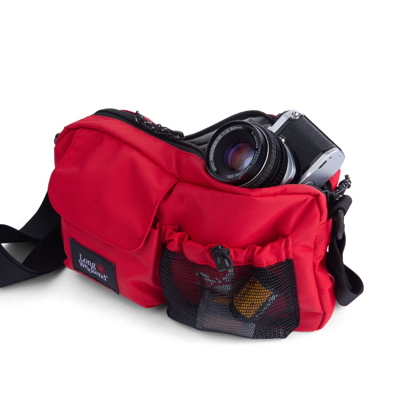 Long Weekend Santa Fe Shoulder Bag Bolsa - Chili Red PREVENTA