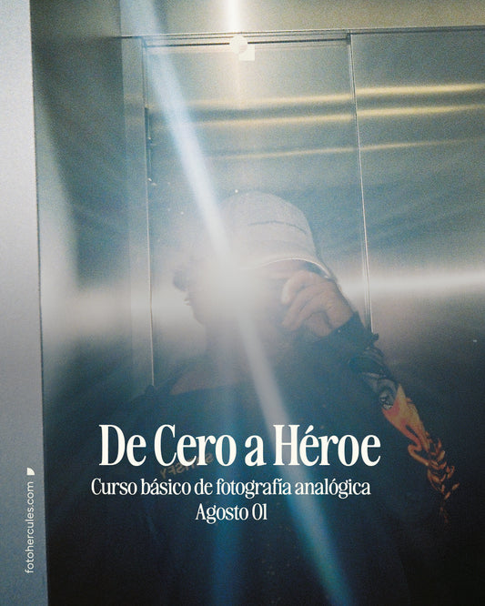 DE CERO A HÉROE - Curso básico 35mm 1 agosto