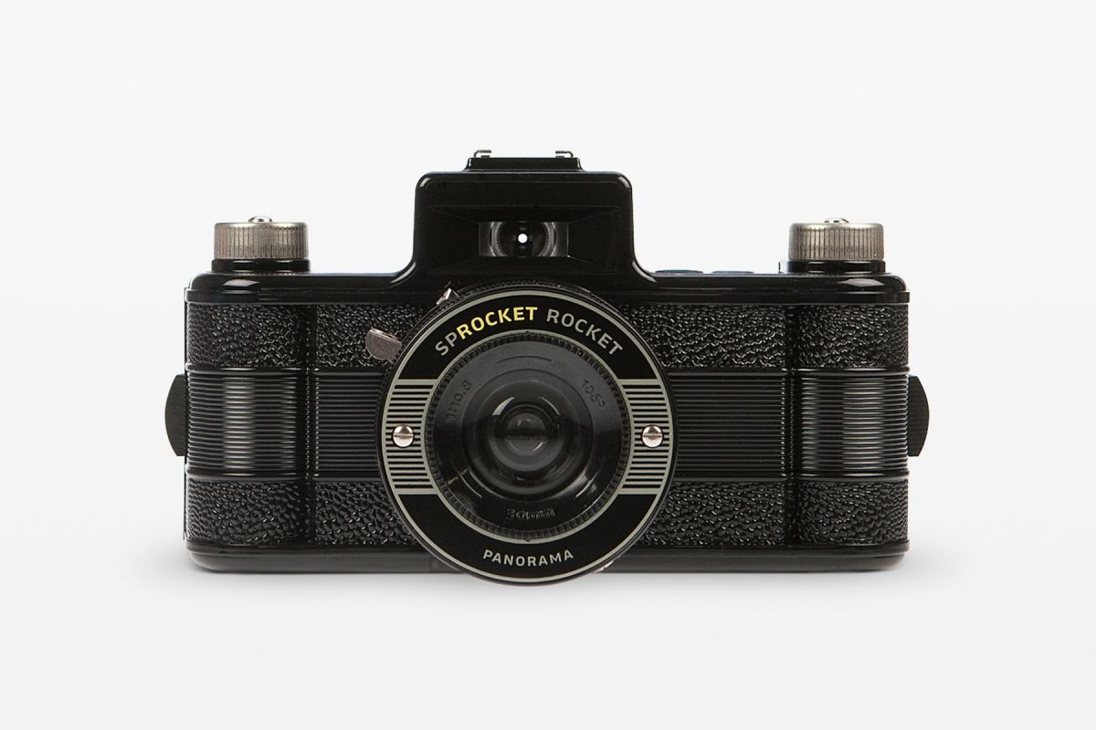 Lomography Sprocket Rocket Camera - Negra