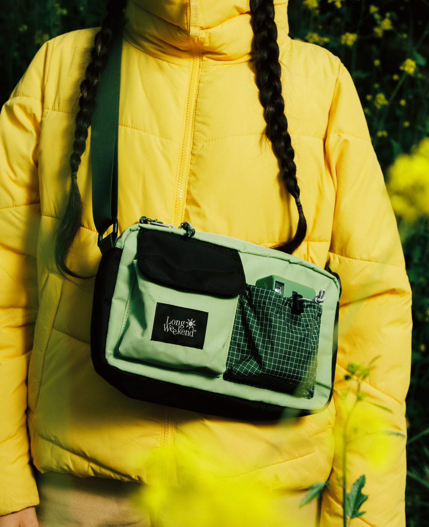 Long Weekend Santa Fe Shoulder Bag - Moss