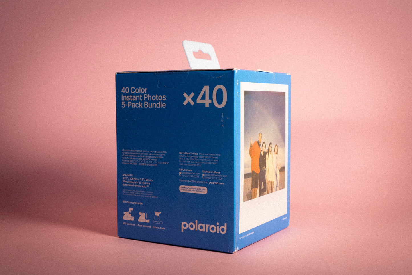 Polaroid - Polaroid 600 Cartucho Película Instantánea (8 exposiciones)